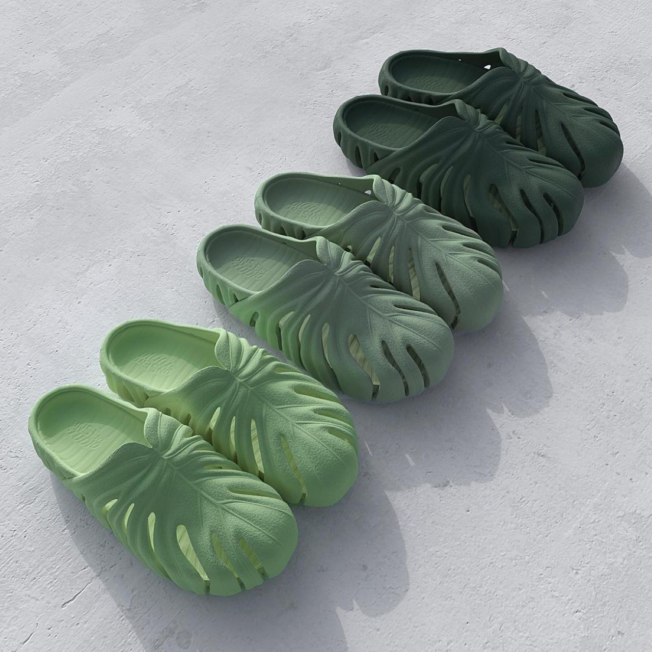 Unsent Studio Monstera Mule