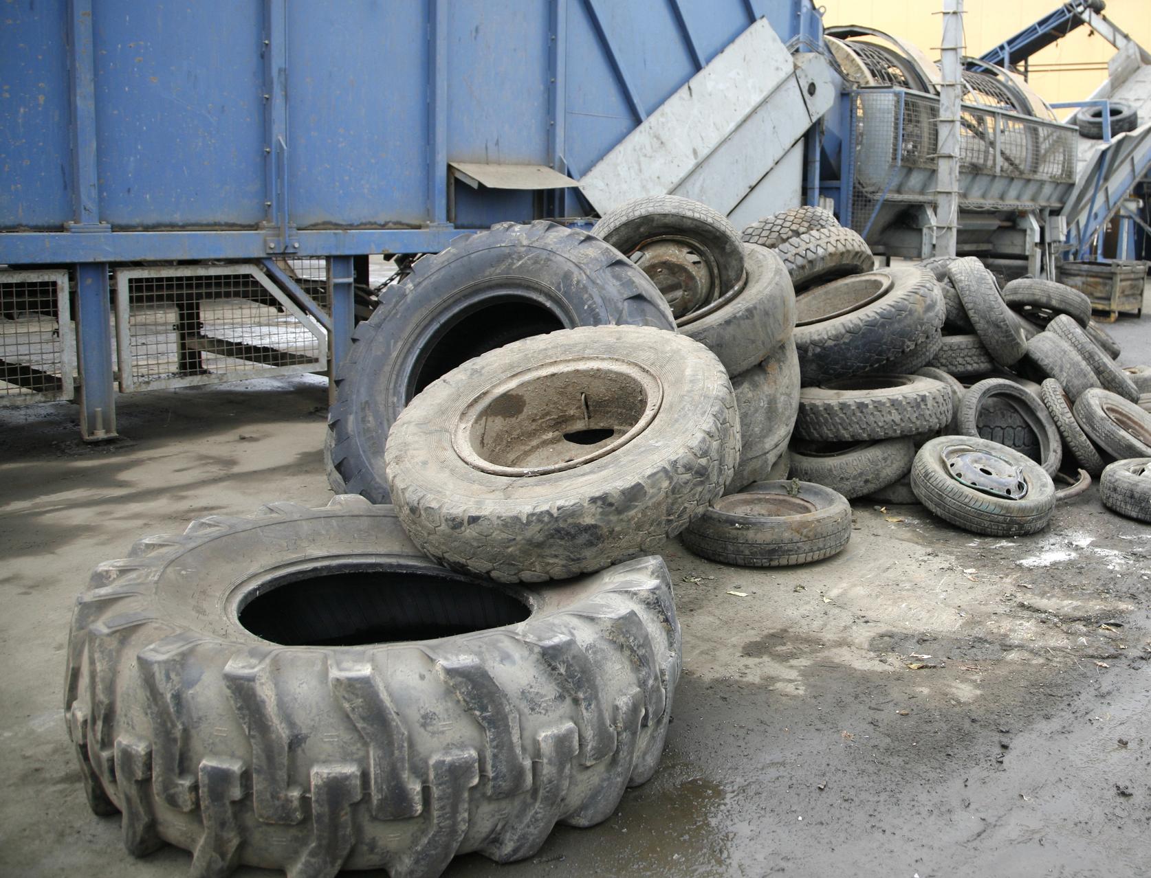 Назван процент вторичной переработки автомобильных покрышек в России