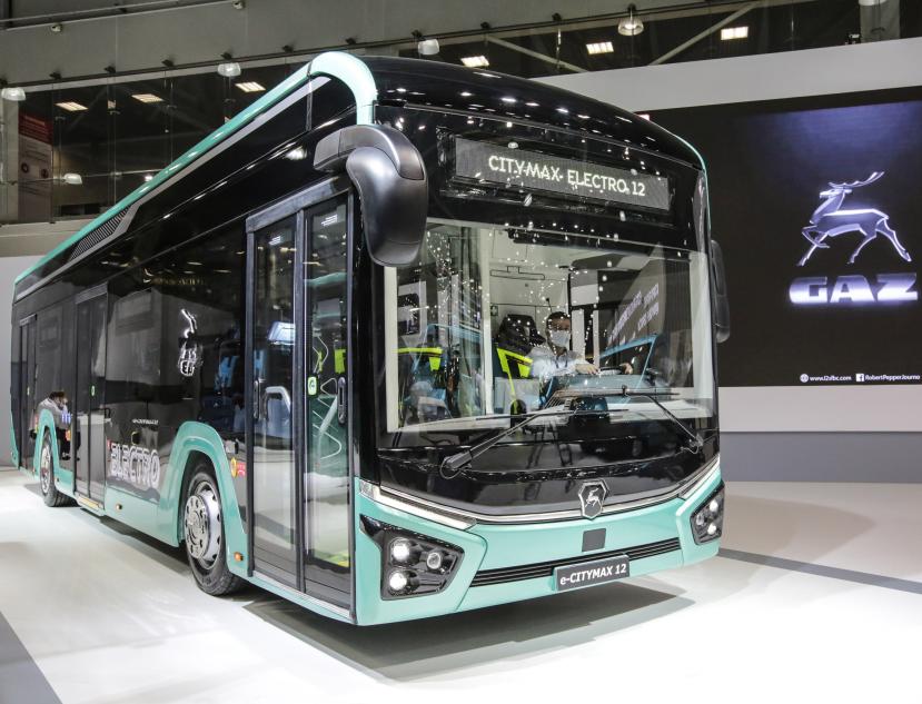 ГАЗ показал новый экологичный электрический автобус