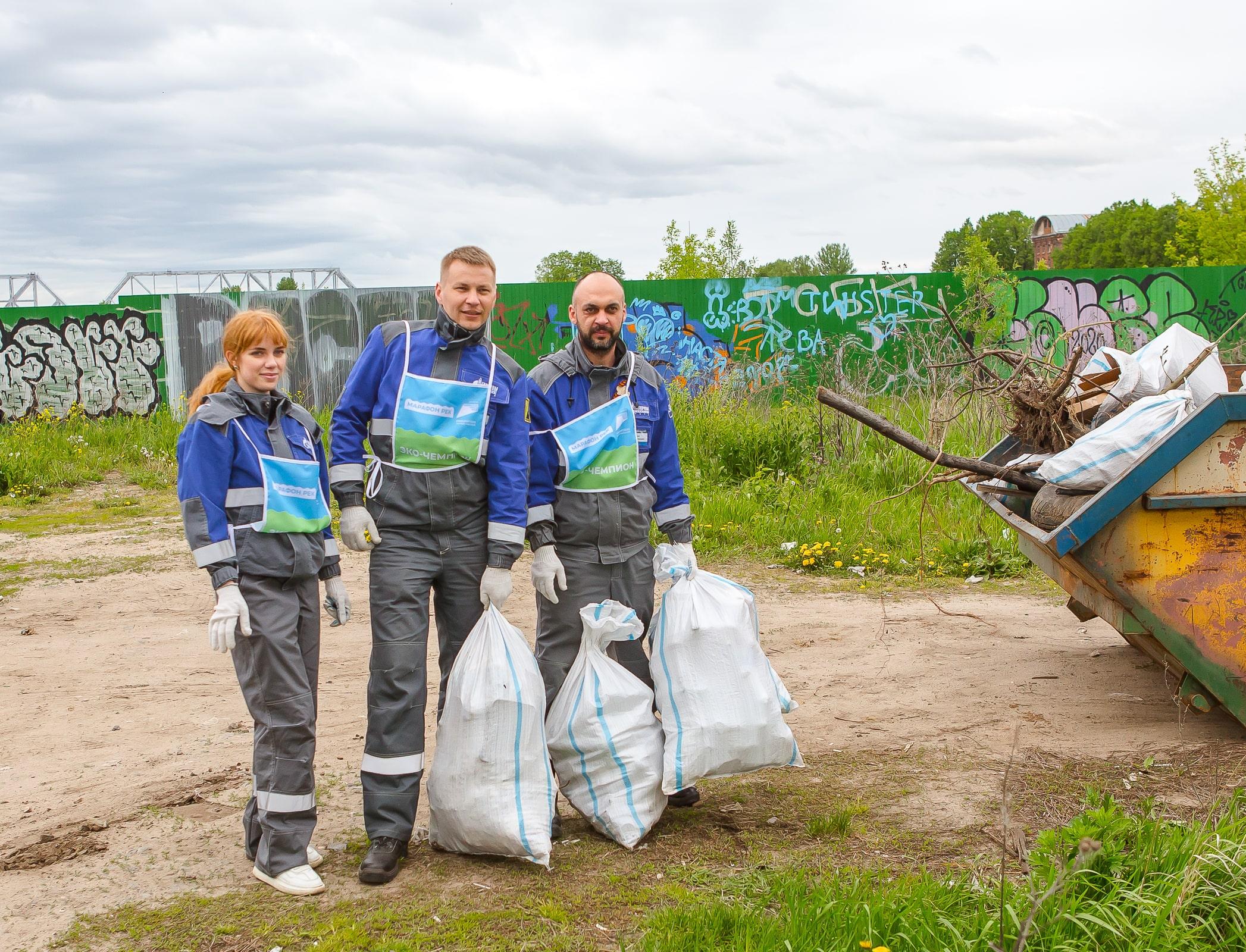 Волонтеры убрали более 400 кубометров отходов с берегов крупнейших рек в 28 регионах России