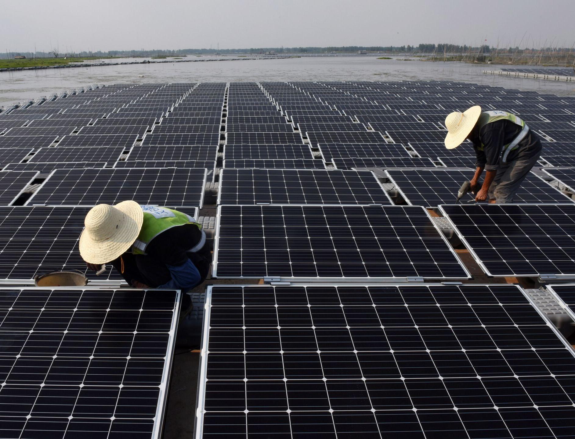 Китай решил резко увеличить производство зеленой энергии до 33 процентов