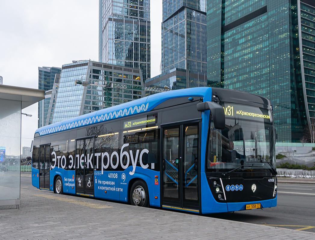 Тысяча новых экологичных электробусов появится на улицах Москвы до 2024 года 