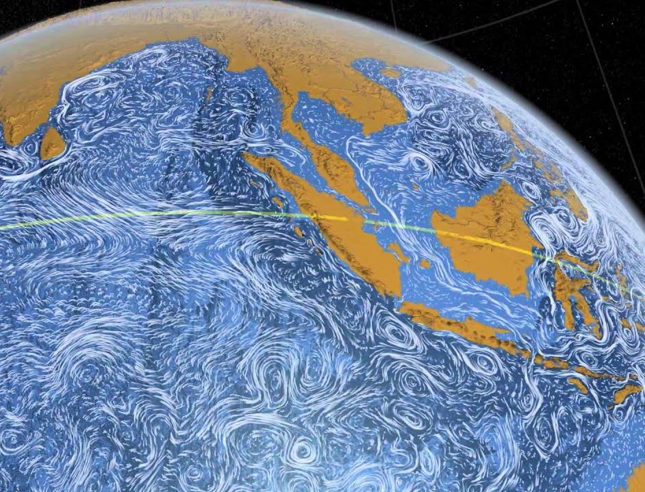 Изменение климата ускорило течения в 77% Мирового океана