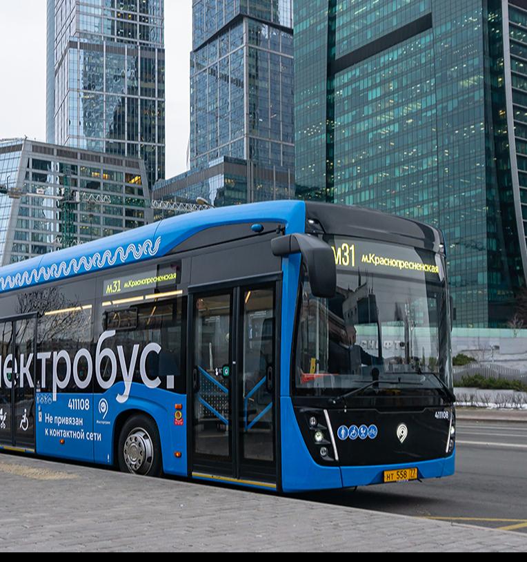 Тысяча новых экологичных электробусов появится на улицах Москвы до 2024 года 