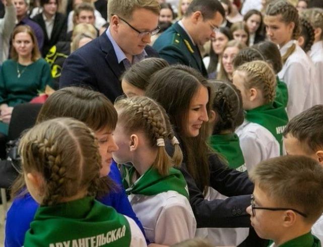 В Архангельской школе создали первый экологический кадетский класс