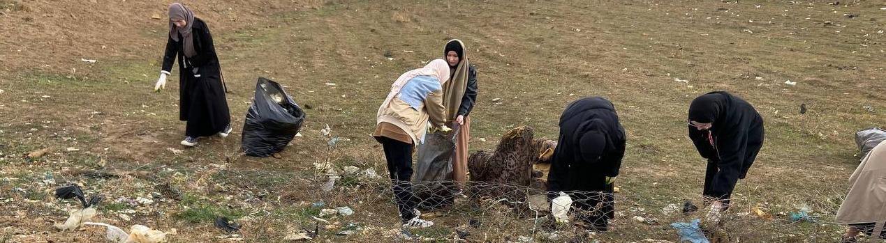 Волонтеры убрались на бывшей свалке в Дагестане и высадили акации 