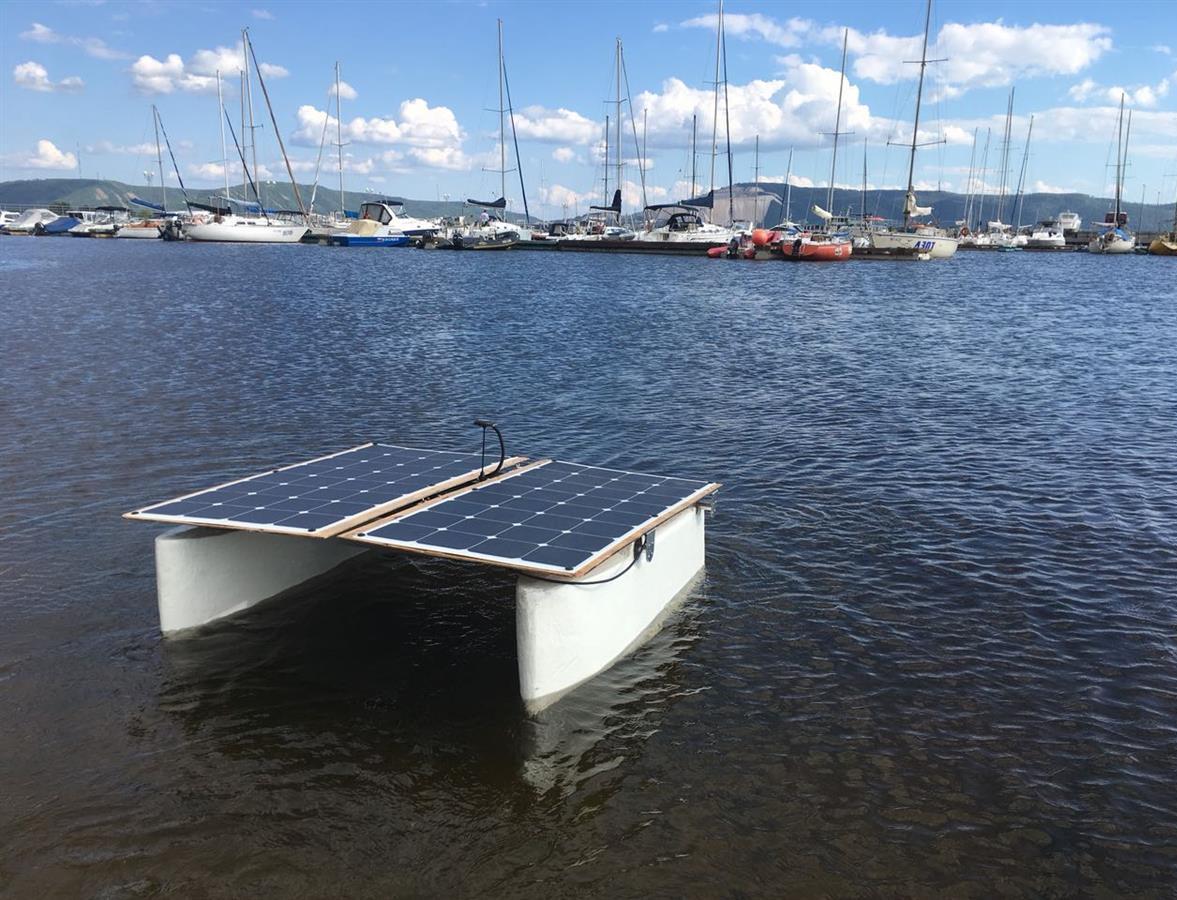 В Тольятти создали водного робота-эколога на солнечных батареях