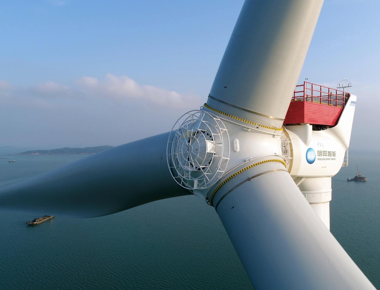 Китай обогнал Данию и создал самый мощный ветрогенератор в мире